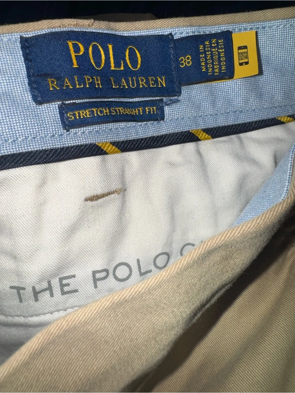 Ralph Lauren Men's Stretch Straight Fit Cotton Twill The Polo Chino Tan Shorts
